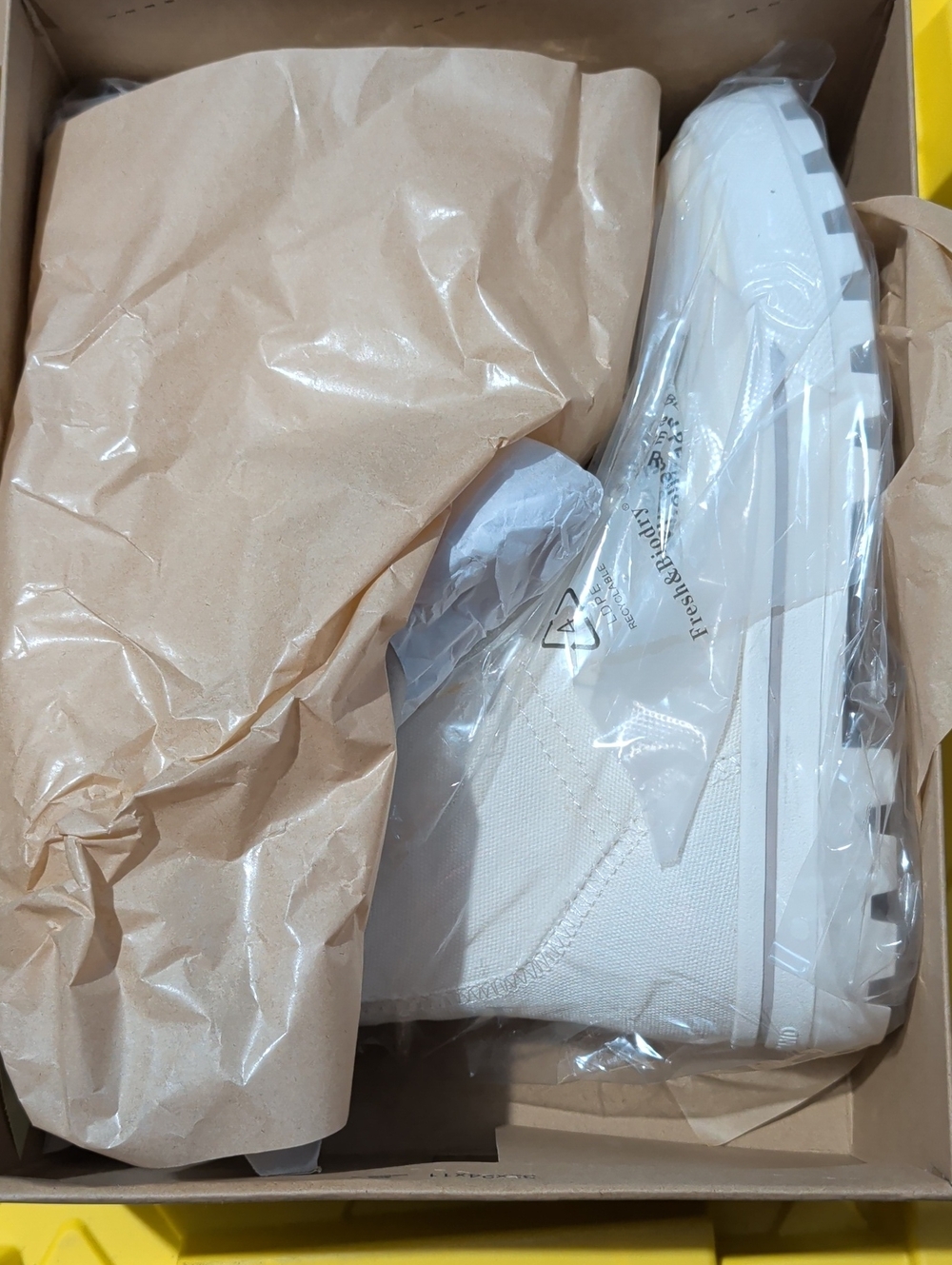 Lucky Brand Eisley High Top Canvas Combat Boots Salt White 8.5M NIB